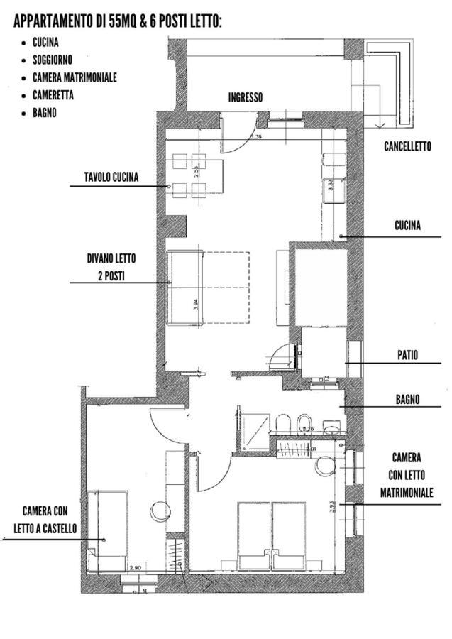 马泰拉Residenza 1955别墅 外观 照片